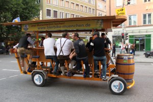 Araba kullanmak yasaksa böyle alternatifler de var yani...