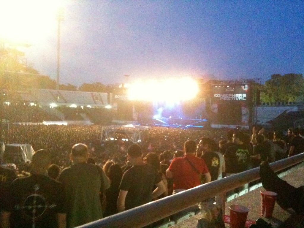 Metallica sahnede kitle ayakta! :)