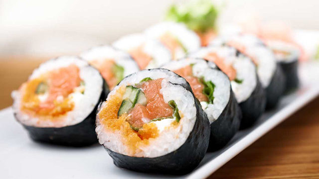 Bir sushi yarim dilim ekmege bedeldir!